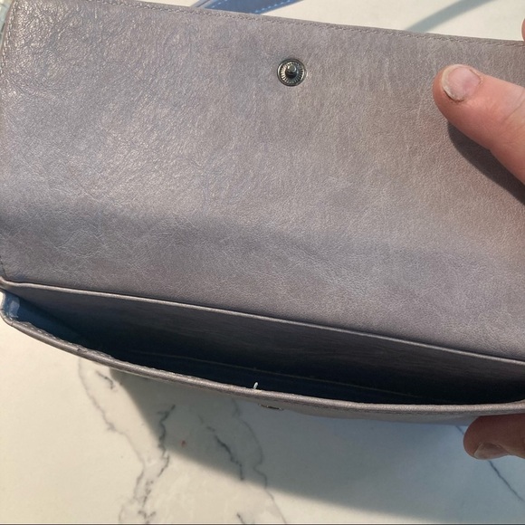 S+Q Wallet Crossbody Belt Purse with Phone  Pocket Vegan Leather - Picture 5 of 6